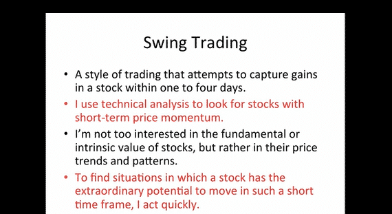 7 Step Swing Trading