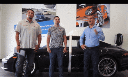 Watch Jason Bond award a $120,000+ Porsche to Kyle Dennis in Las Vegas