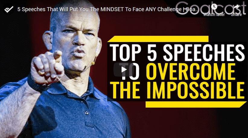 Most Successful 5 Speeches That Will Put You The Mindset To Face Any Challenge